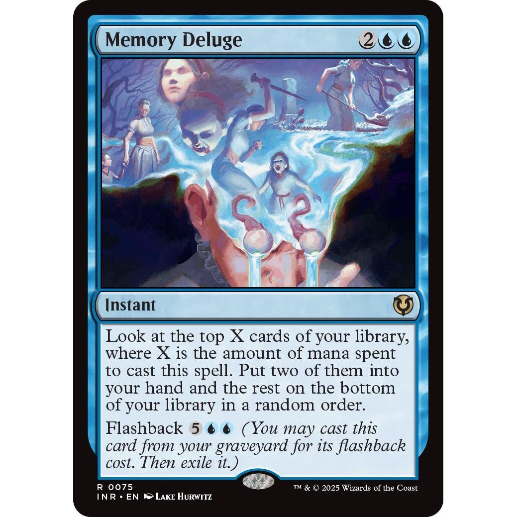Image for Memory Deluge (75) (INR) - Magic: The Gathering