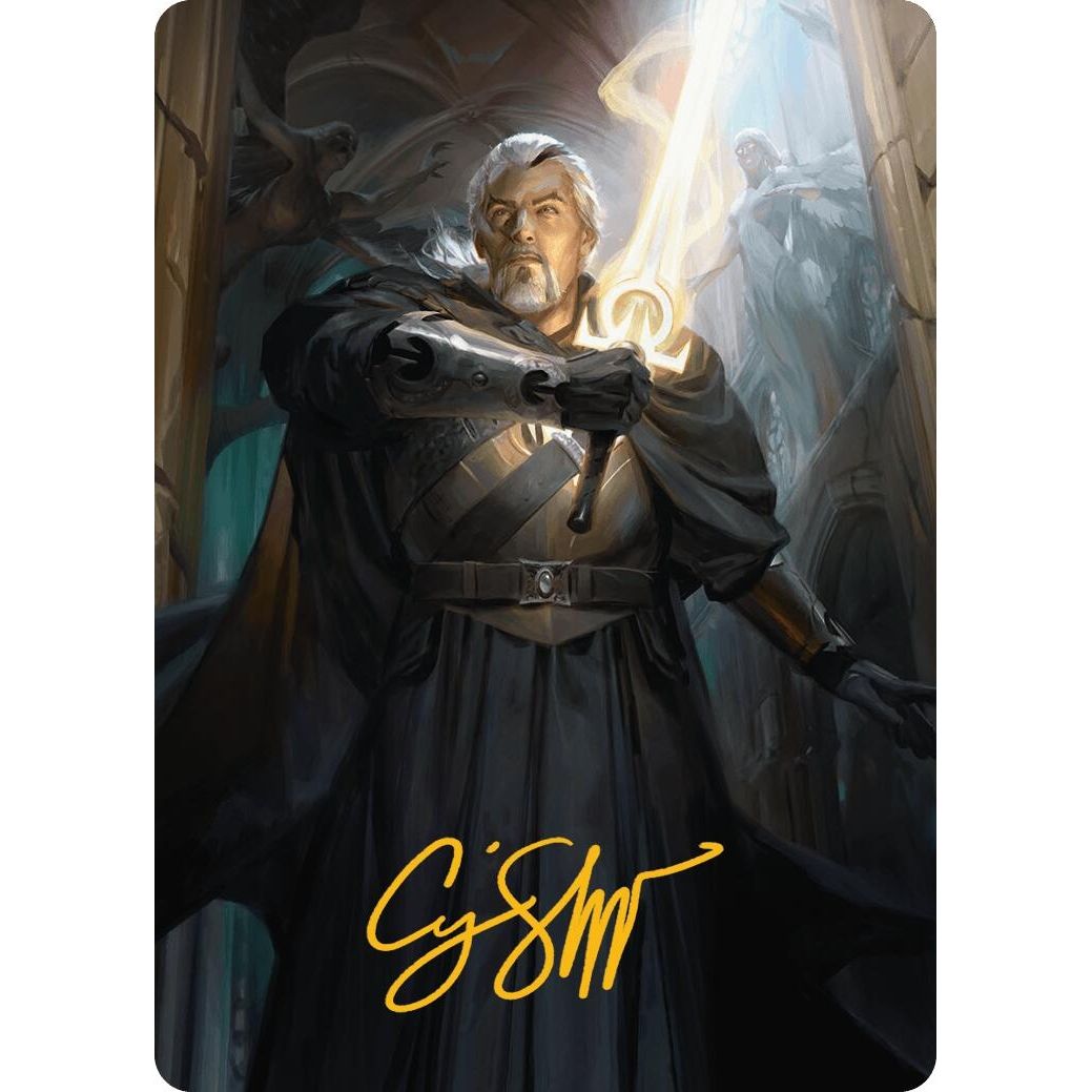 Image for Odric, Lunarch Marshal Art Card (Gold-Stamped Signature) (1) (AAINR) - Magic: The Gathering
