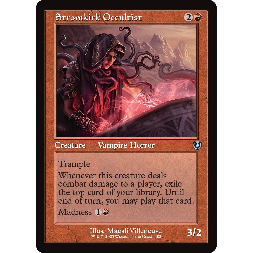 Image for Stromkirk Occultist (Retro Frame) (402) (INR) - Magic: The Gathering