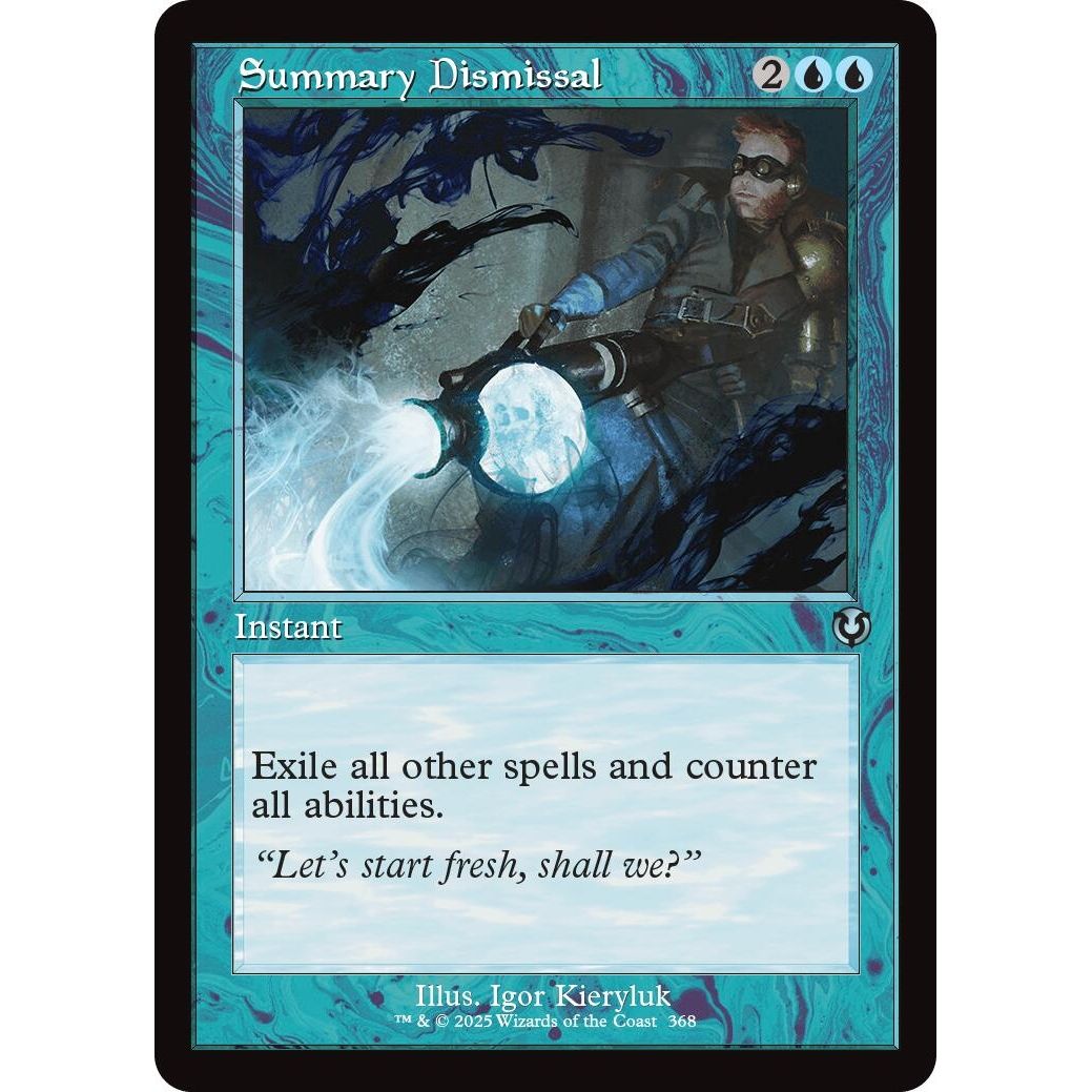Image for Summary Dismissal (Retro Frame) (368) (INR) - Magic: The Gathering