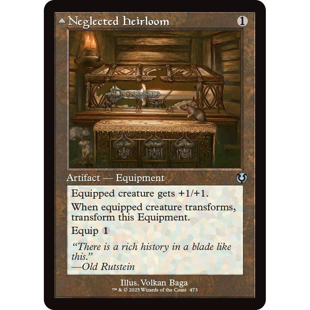 Image for Neglected Heirloom (Retro Frame) (473) (INR) - Magic: The Gathering