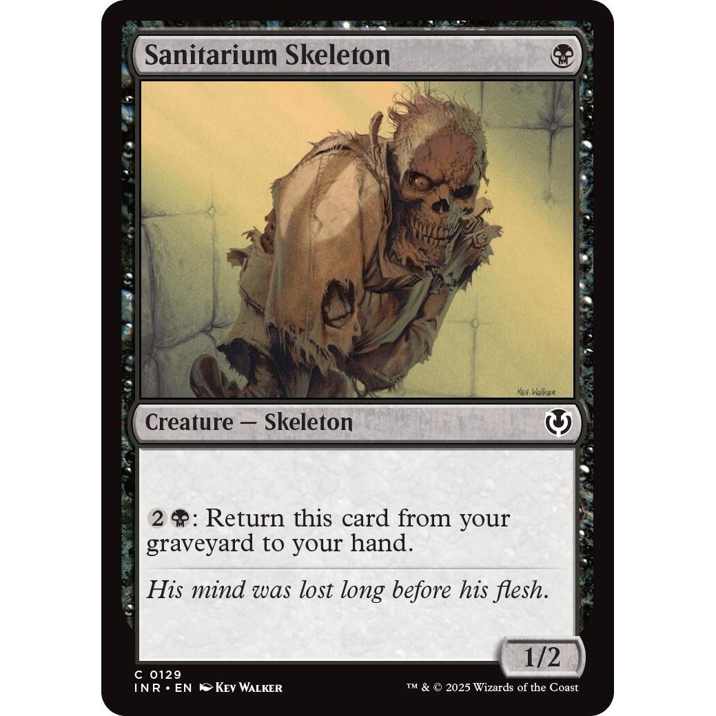 Image for Sanitarium Skeleton (129) (INR) - Magic: The Gathering