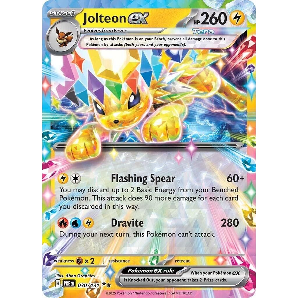 Image for Jolteon ex (030/131) (PRE) - Pokemon