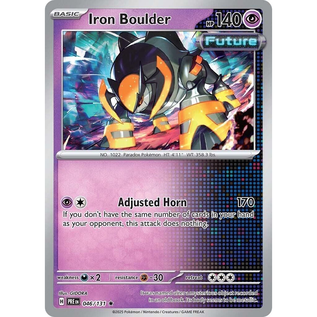 Image for Iron Boulder (046/131) (PRE) - Pokemon