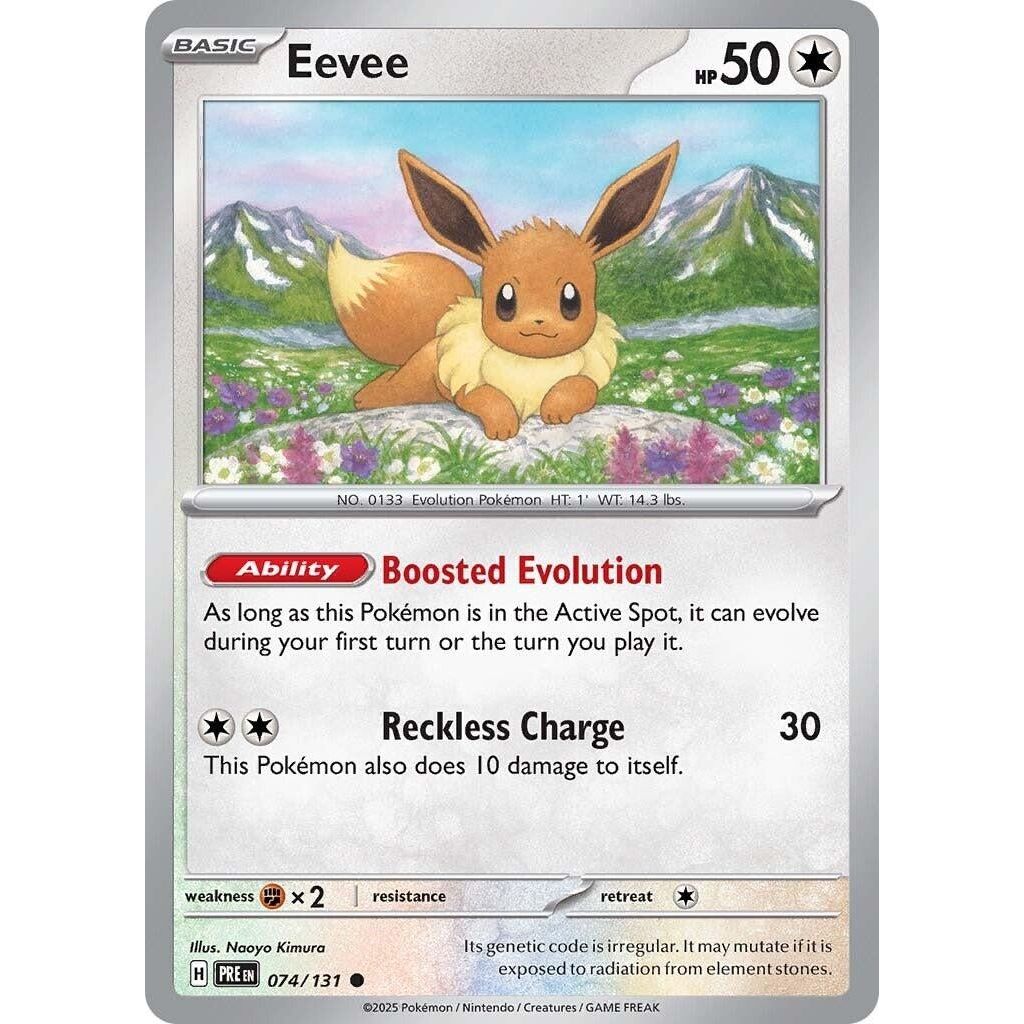 Eevee (074/131) (PRE) | Buy Pokemon Cards Canada | EA Collectibles Eevee (074/131) (PRE) | Buy Pokemon Cards Canada | EA Collectibles