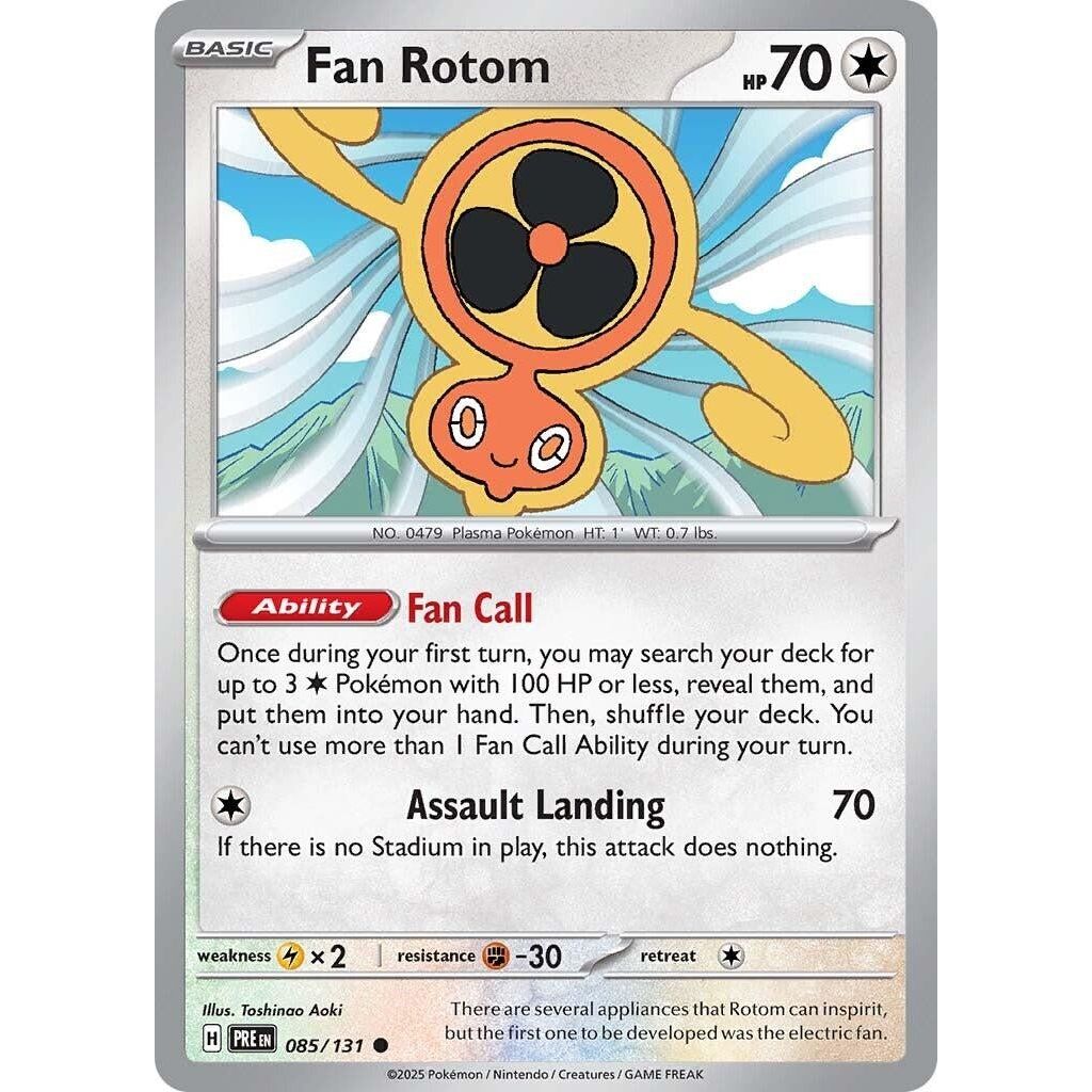 Image for Fan Rotom (085/131) (PRE) - Pokemon