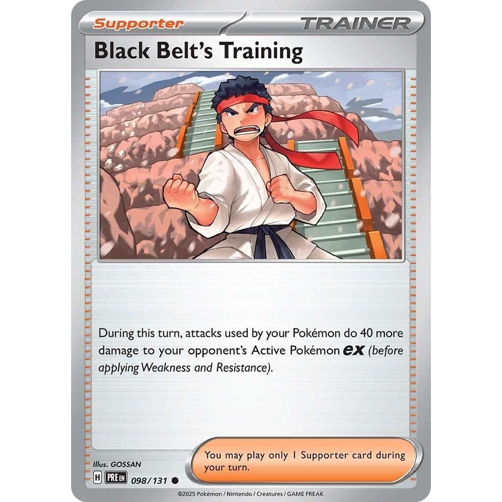 Image for Black Belt's Training (098/131) (PRE) - Pokemon