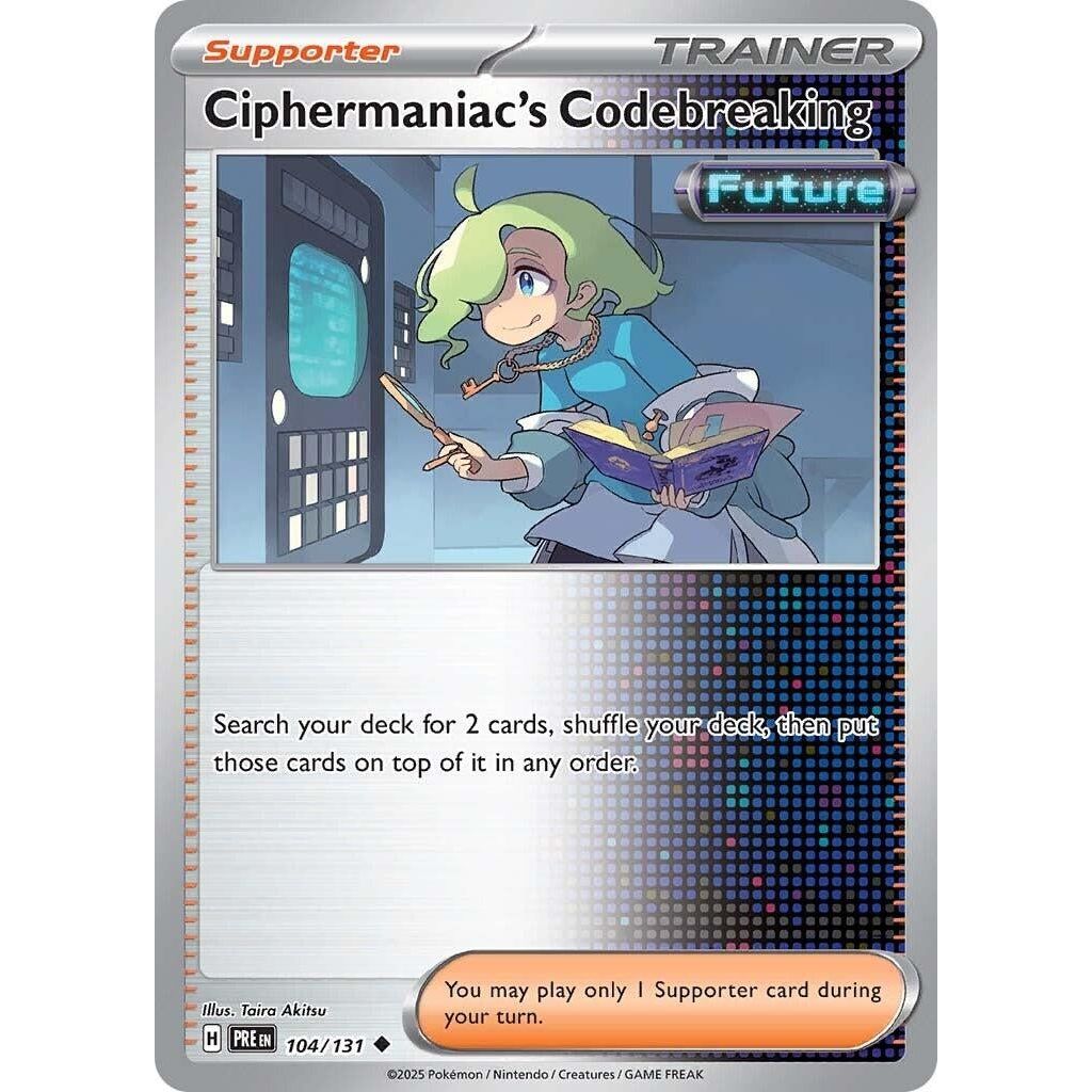 Image for Ciphermaniac's Codebreaking (104/131) (PRE) - Pokemon
