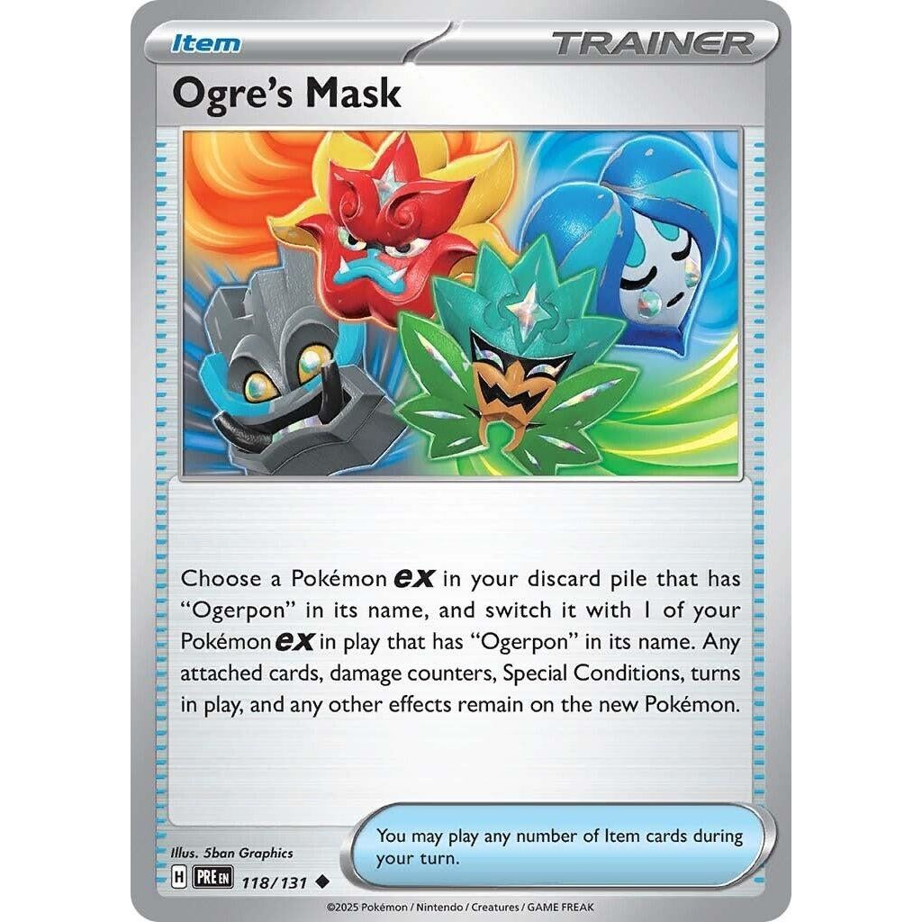 Image for Ogre's Mask (118/131) (PRE) - Pokemon