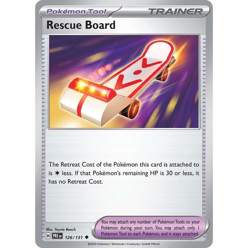 Image for Rescue Board (126/131) (PRE) - Pokemon