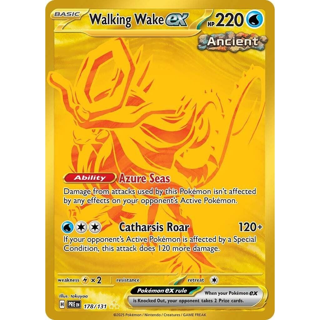 Image for Walking Wake ex (178/131) (PRE) - Pokemon
