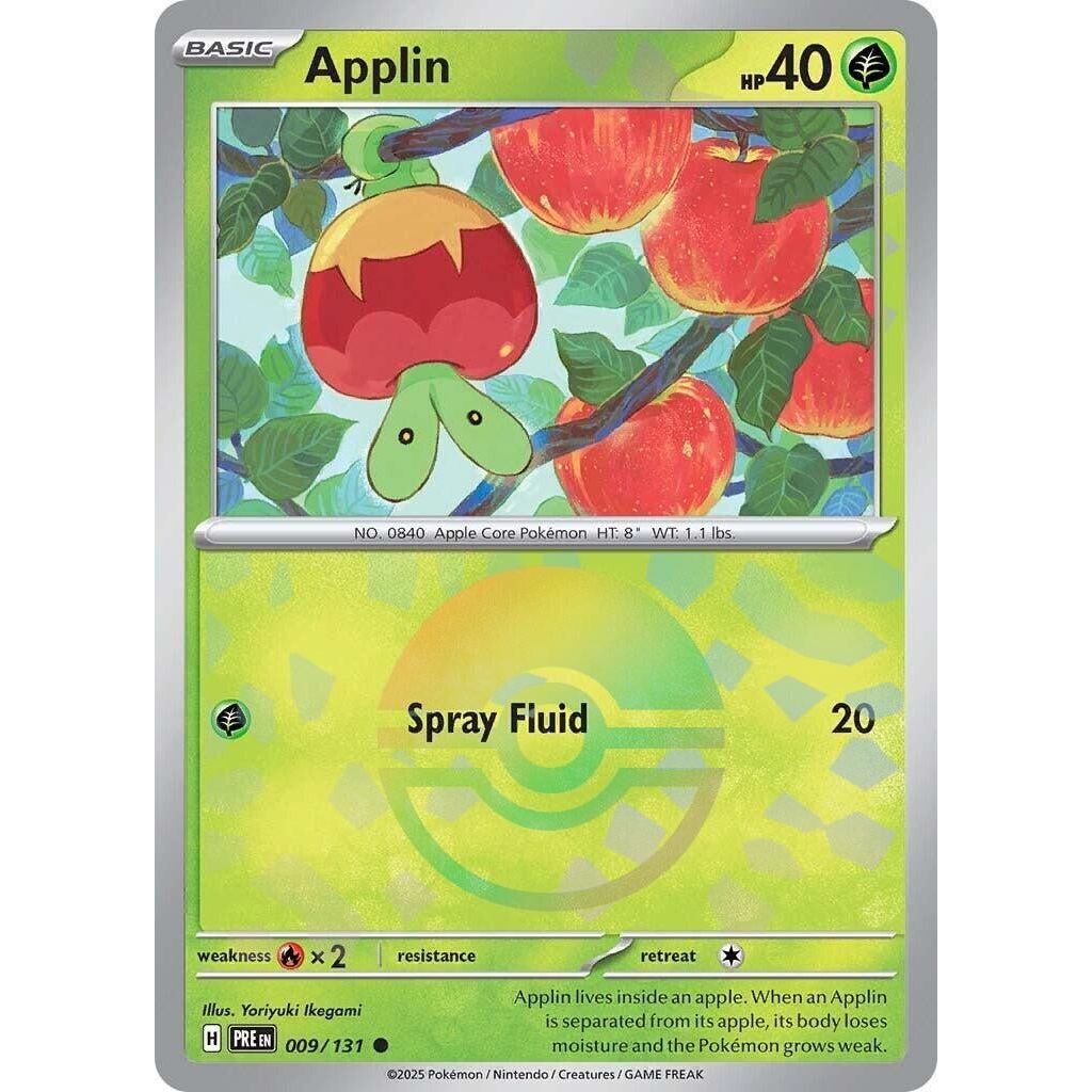 Image for Applin (Poke Ball Pattern) (009/131) (PRE) - Pokemon