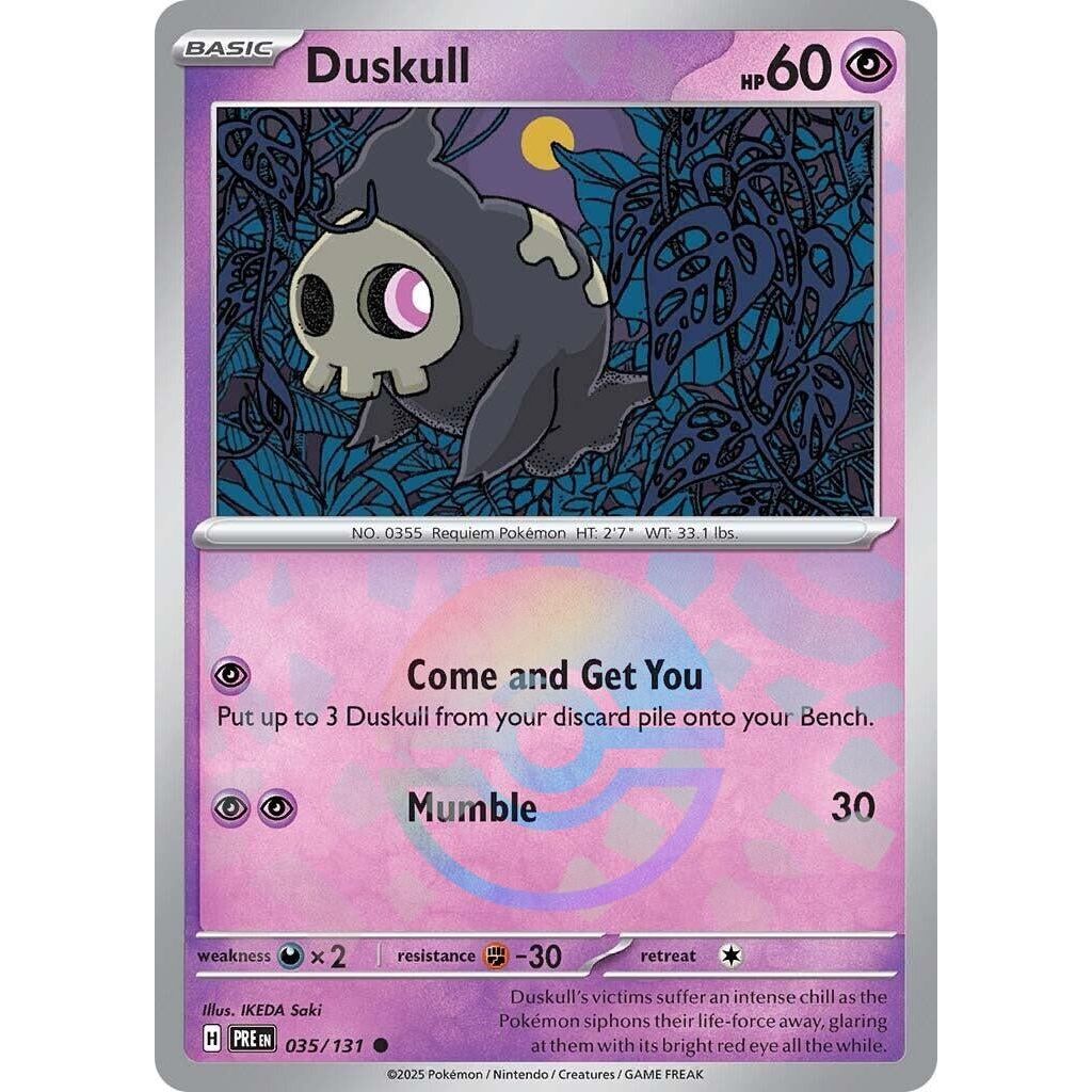 Image for Duskull (Poke Ball Pattern) (035/131) (PRE) - Pokemon