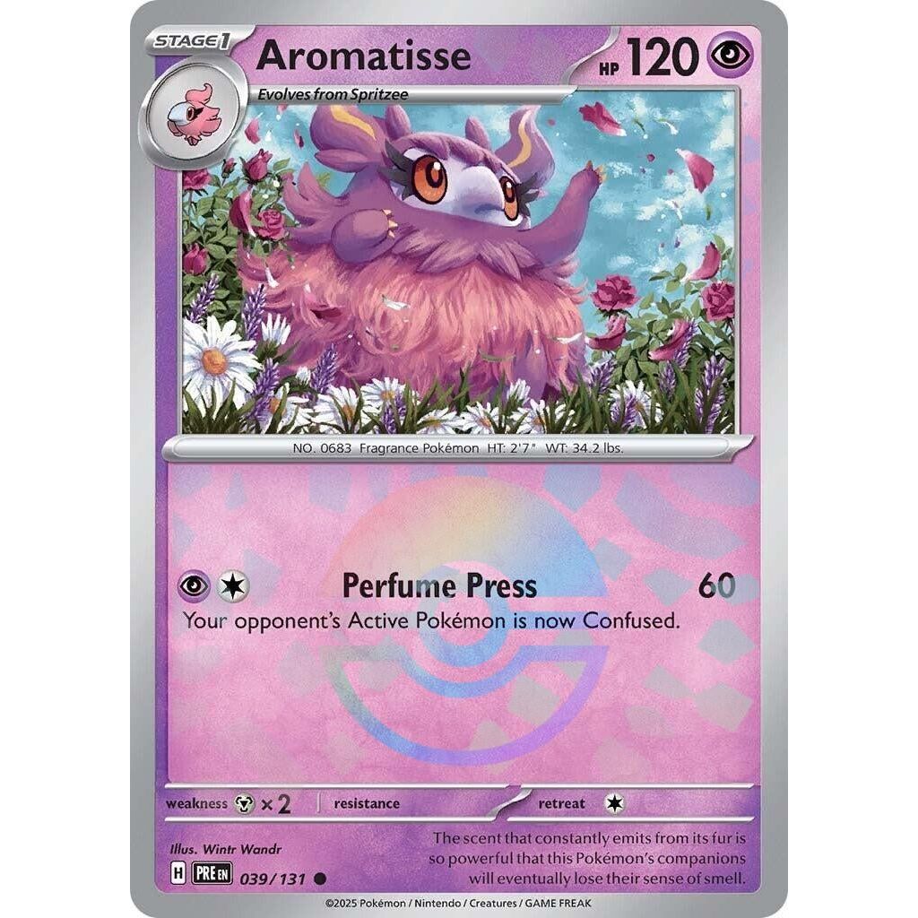 Image for Aromatisse (Poke Ball Pattern) (039/131) (PRE) - Pokemon