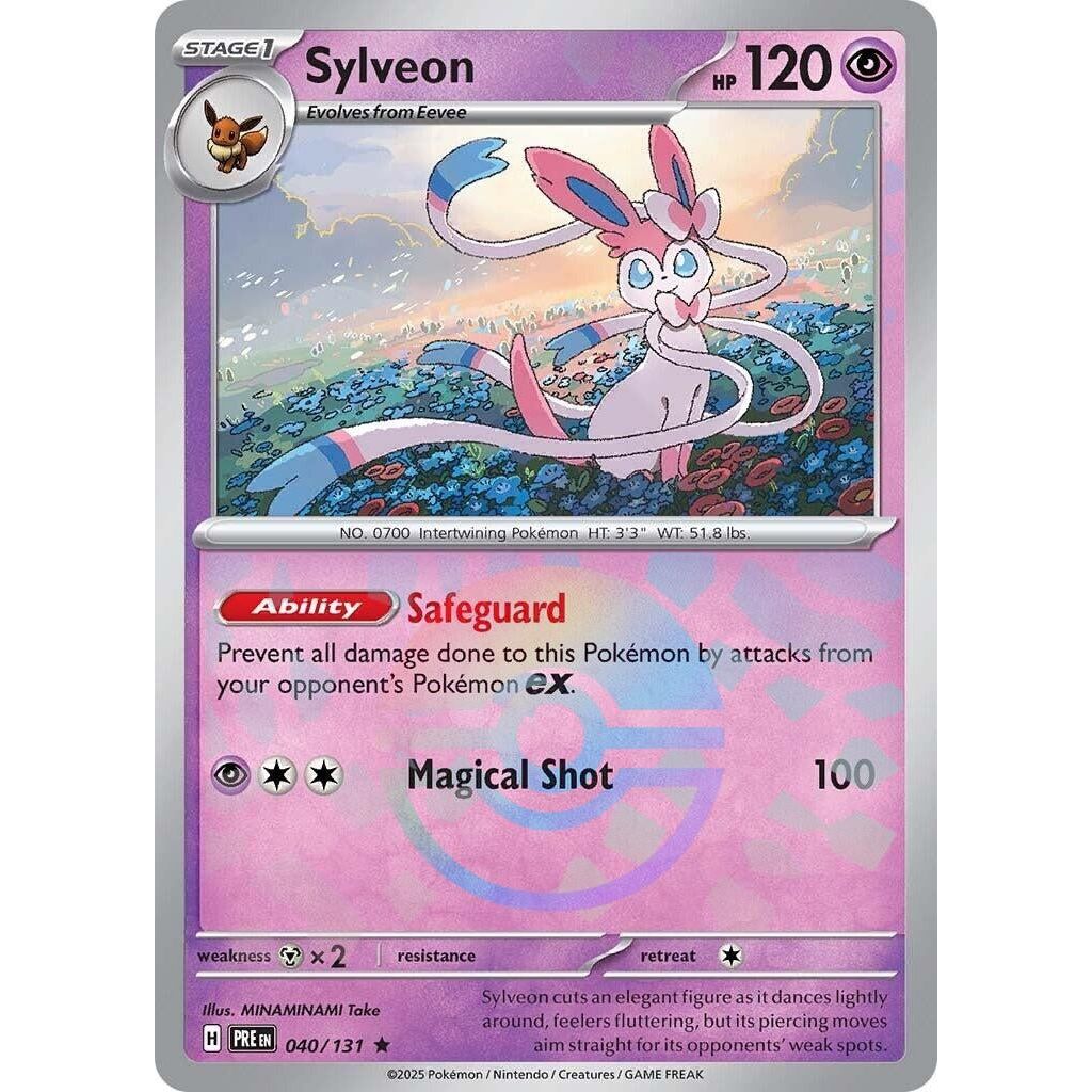 Image for Sylveon (Poke Ball Pattern) (040/131) (PRE) - Pokemon