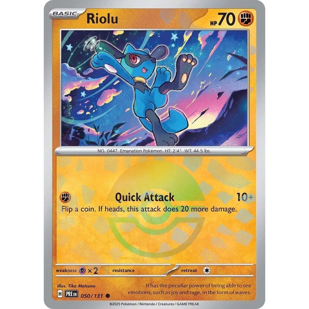 Image for Riolu (Poke Ball Pattern) (050/131) (PRE) - Pokemon
