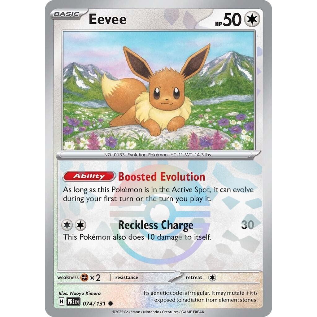 Image for Eevee (Poke Ball Pattern) (074/131) (PRE) - Pokemon