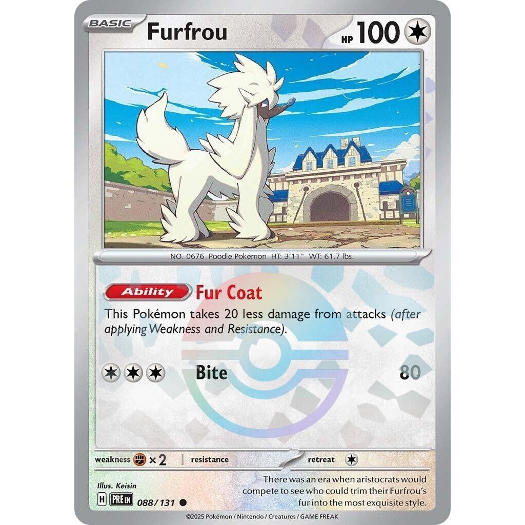 Image for Furfrou (Poke Ball Pattern) (088/131) (PRE) - Pokemon
