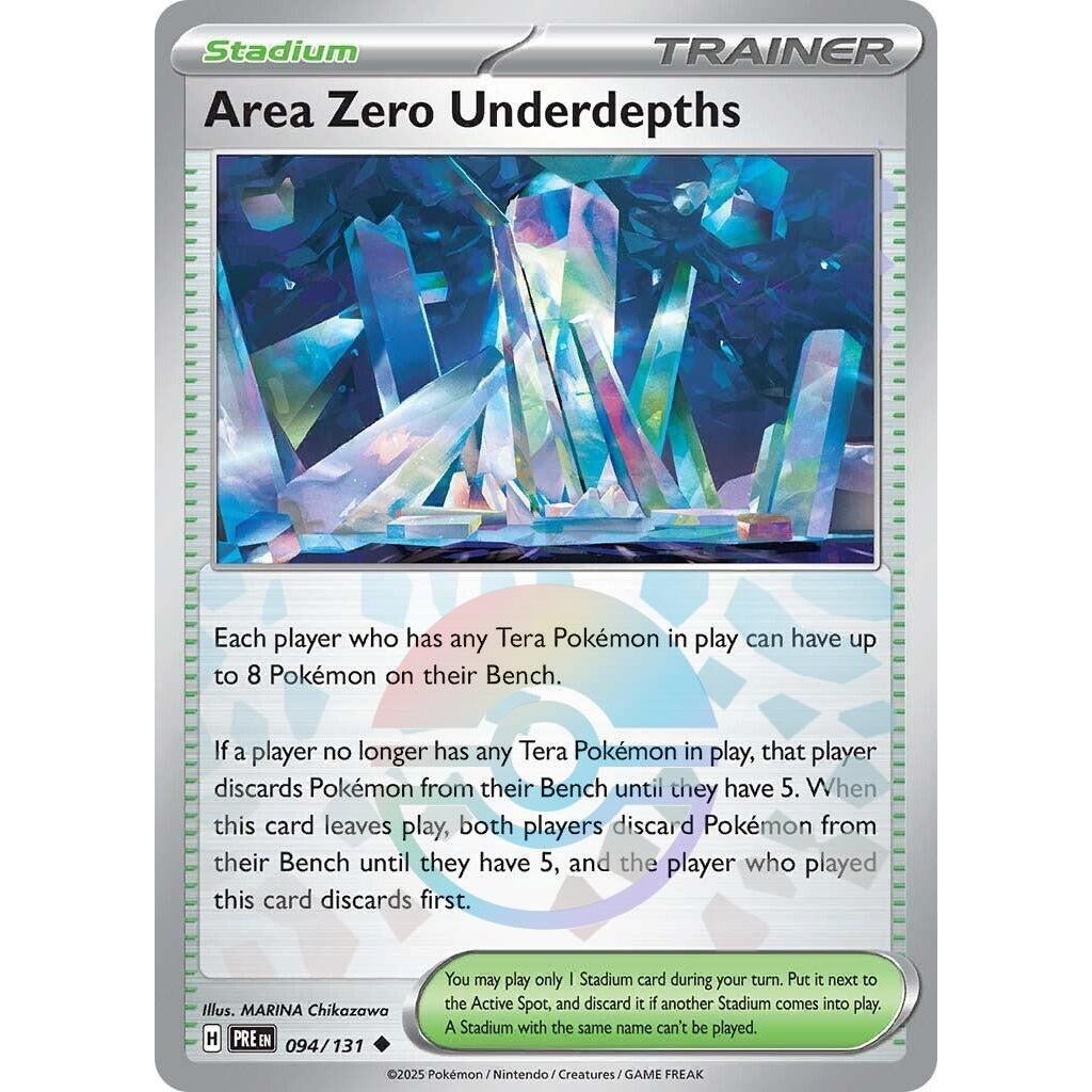 Image for Area Zero Underdepths (Poke Ball Pattern) (094/131) (PRE) - Pokemon