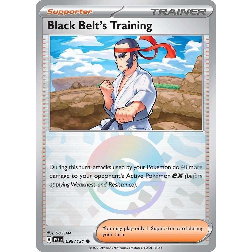 Image for Black Belt's Training - 099/131 (Poke Ball Pattern) (099/131) (PRE) - Pokemon