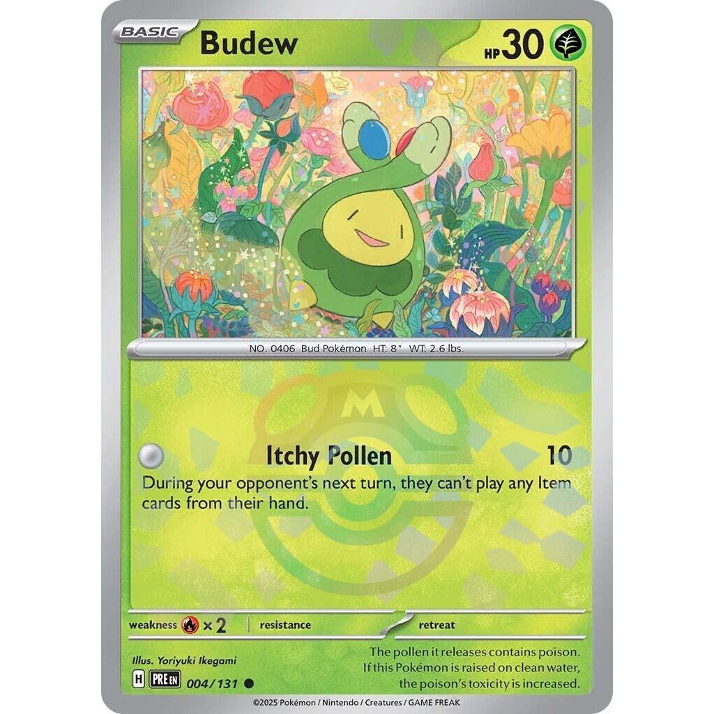 Image for Budew (Master Ball Pattern) (004/131) (PRE) - Pokemon
