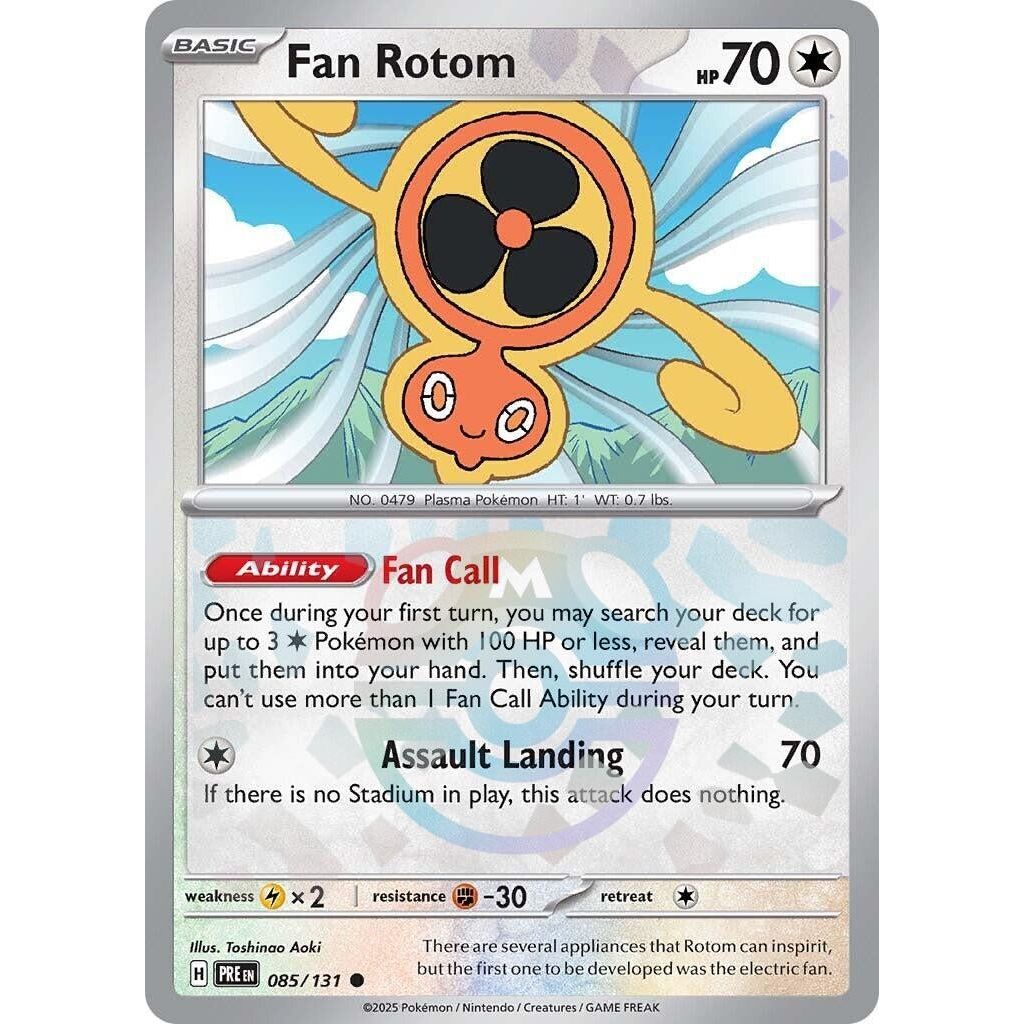 Image for Fan Rotom (Master Ball Pattern) (085/131) (PRE) - Pokemon