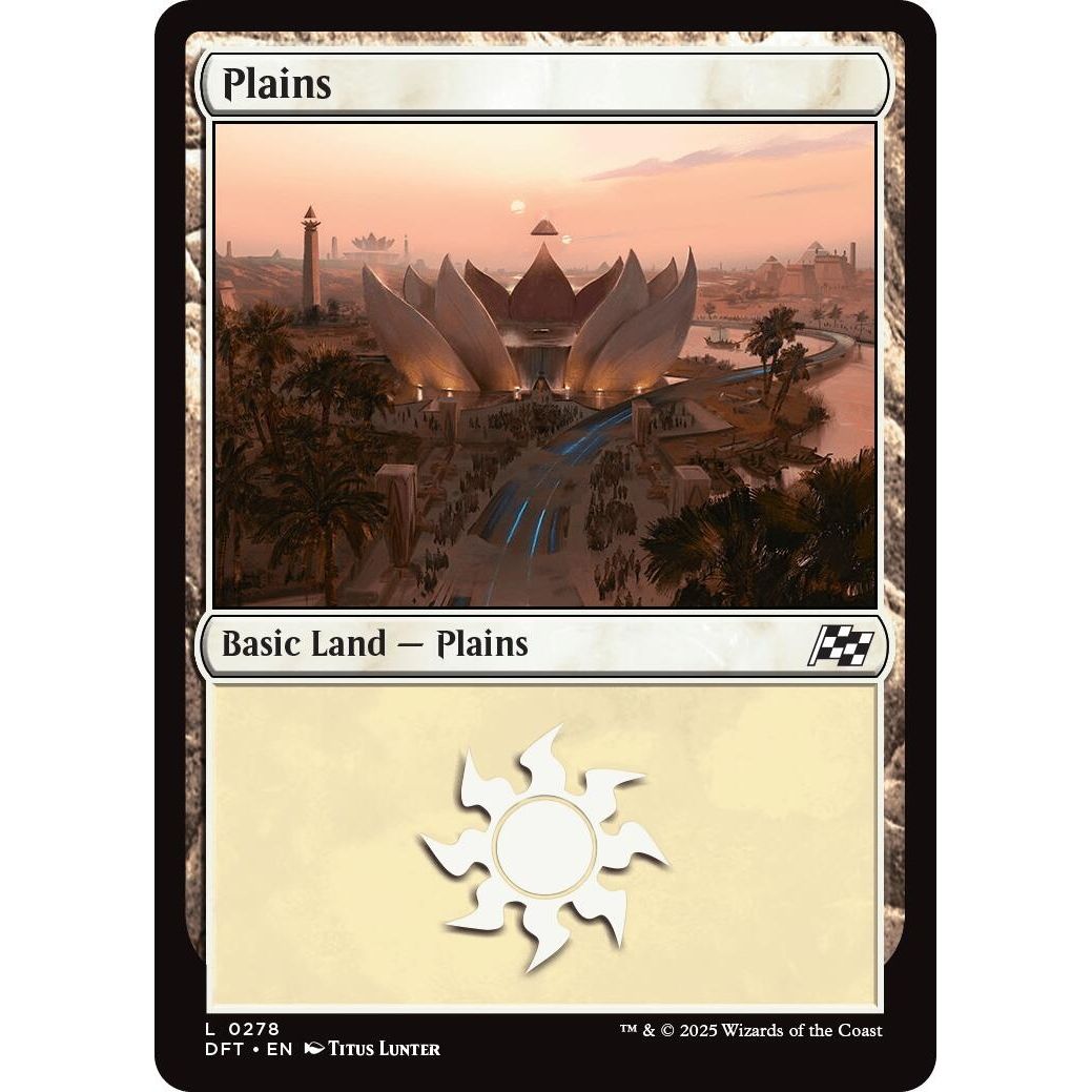 Image for Plains (0278) (278) (DFT) - Magic: The Gathering