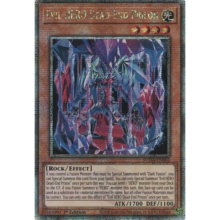 Image for Evil HERO Dead-End Prison (Quarter Century Secret Rare) (SUDA-EN002) (SUDA) - YuGiOh