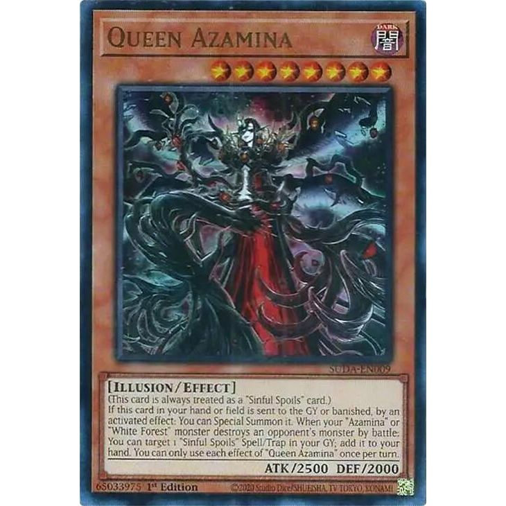 Image for Queen Azamina (SUDA-EN009) (SUDA) - YuGiOh