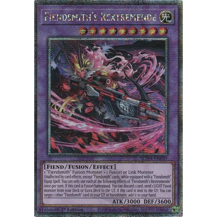 Image for Fiendsmith's Rextremende (Quarter Century Secret Rare) (SUDA-EN037) (SUDA) - YuGiOh