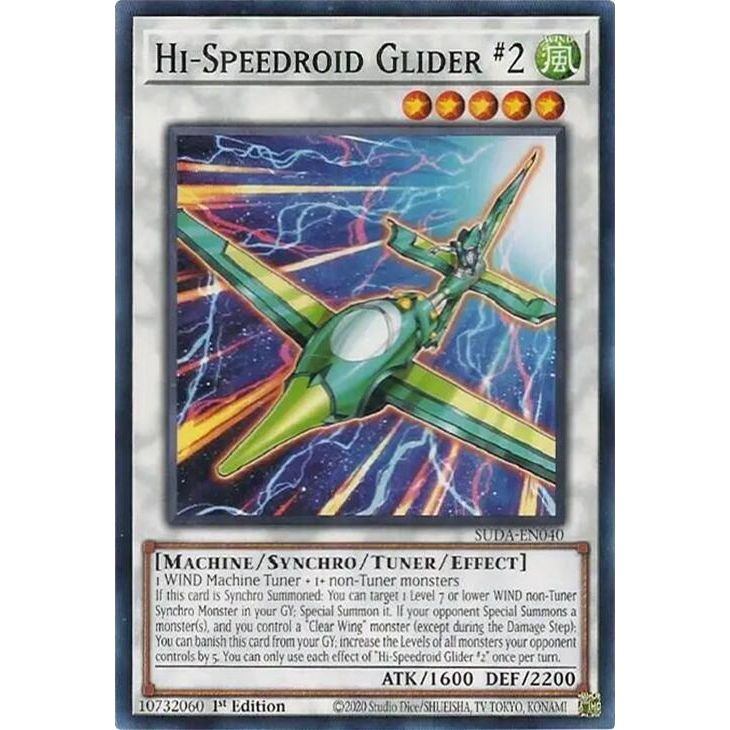 Image for Hi-Speedroid Glider #2 (SUDA-EN040) (SUDA) - YuGiOh