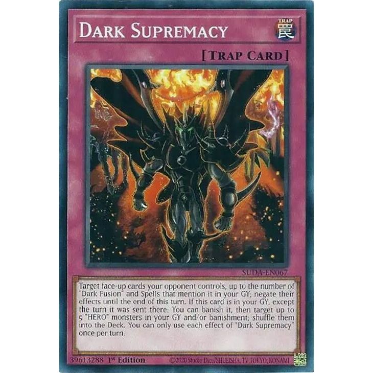 Image for Dark Supremacy (SUDA-EN067) (SUDA) - YuGiOh