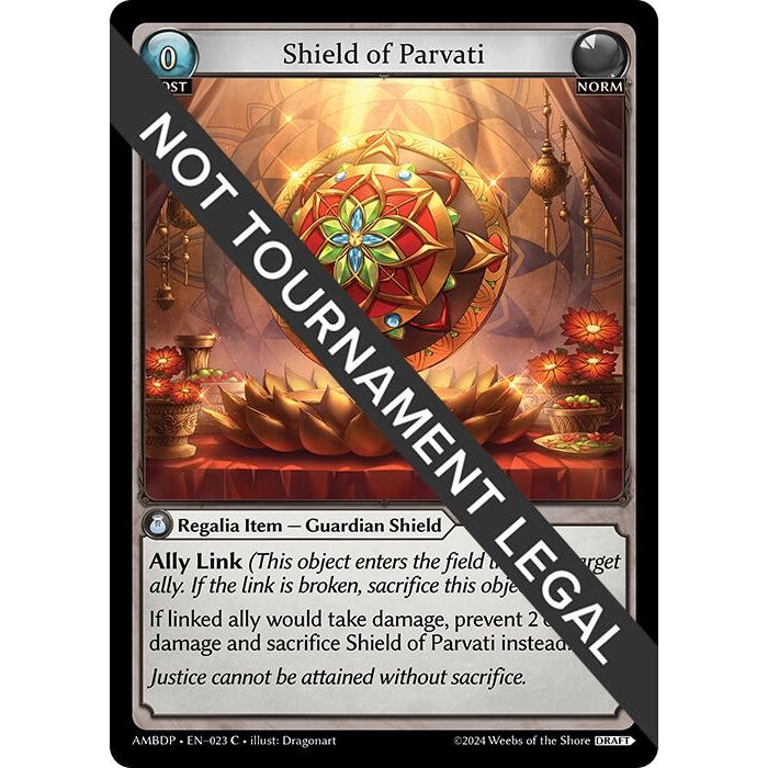 Image for Shield of Parvati (023) (AMBDP) - Grand Archive TCG