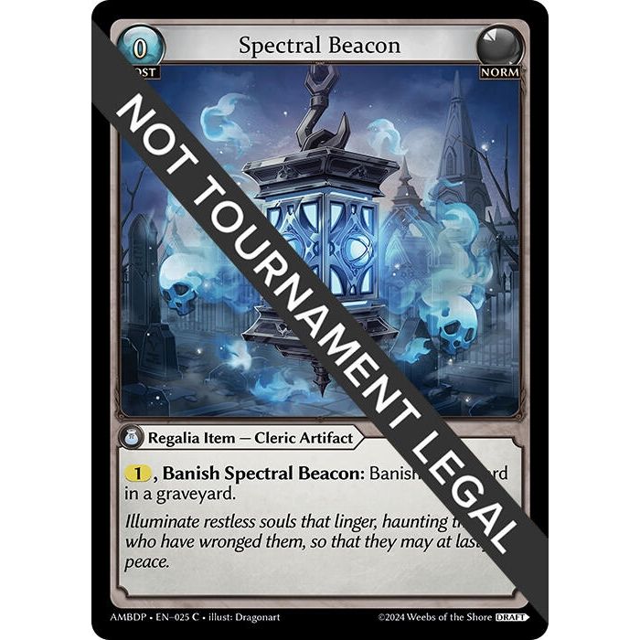 Image for Spectral Beacon (025) (AMBDP) - Grand Archive TCG