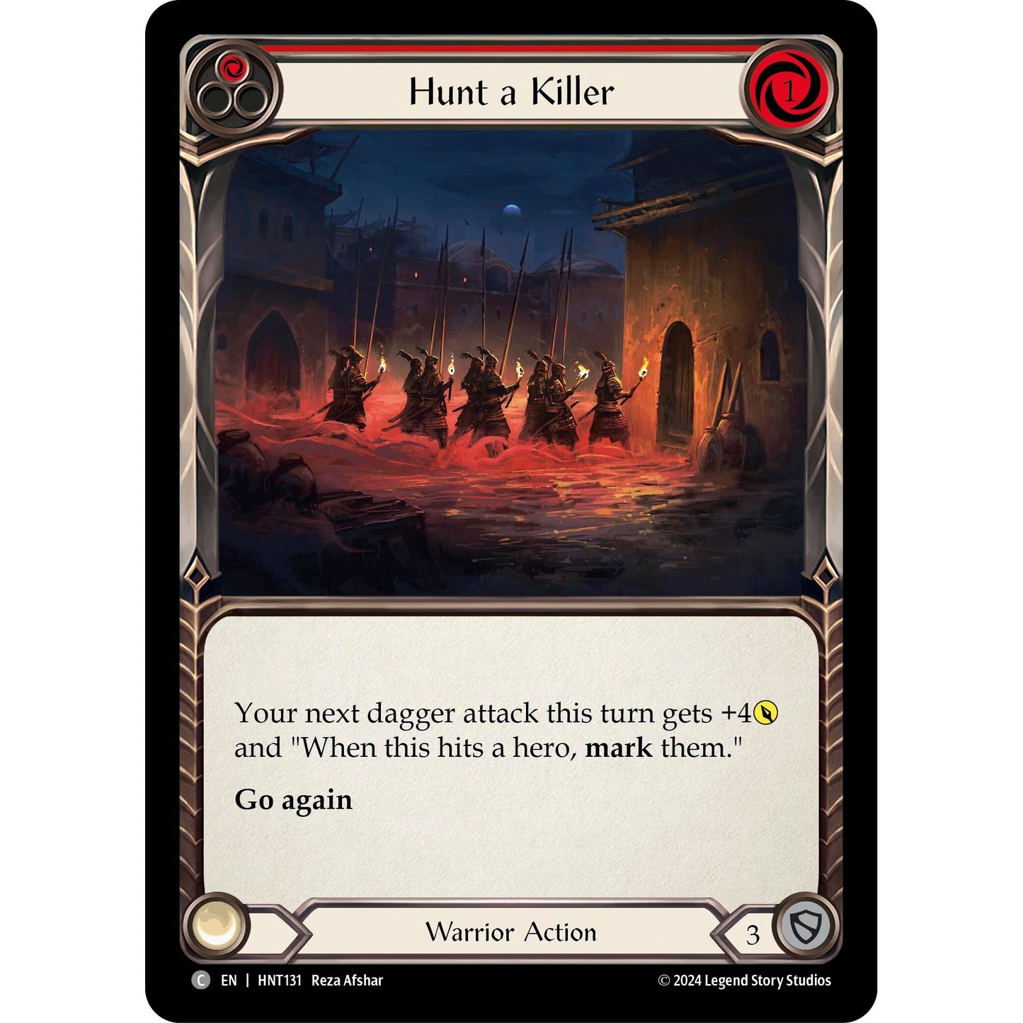 Image for Hunt a Killer (Red) (HNT131) - Flesh and Blood TCG