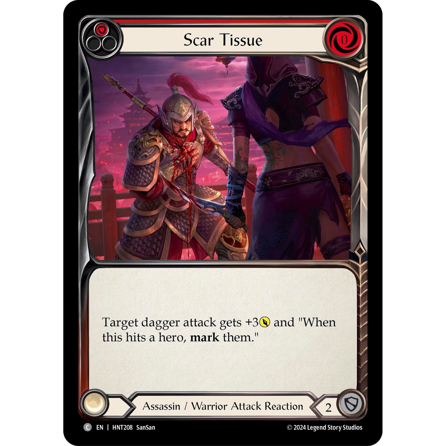 Image for Scar Tissue (Red) (HNT208) - Flesh and Blood TCG