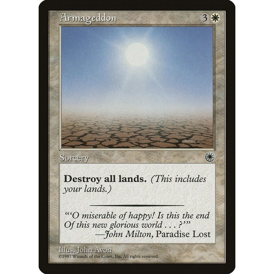 Image for Armageddon (POR) - Magic: The Gathering