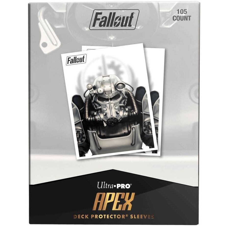 Image for Brotherhood of Steel APEX Deck Protector Sleeves for Bethesda - Fallout (105-pack) - Card Sleeves