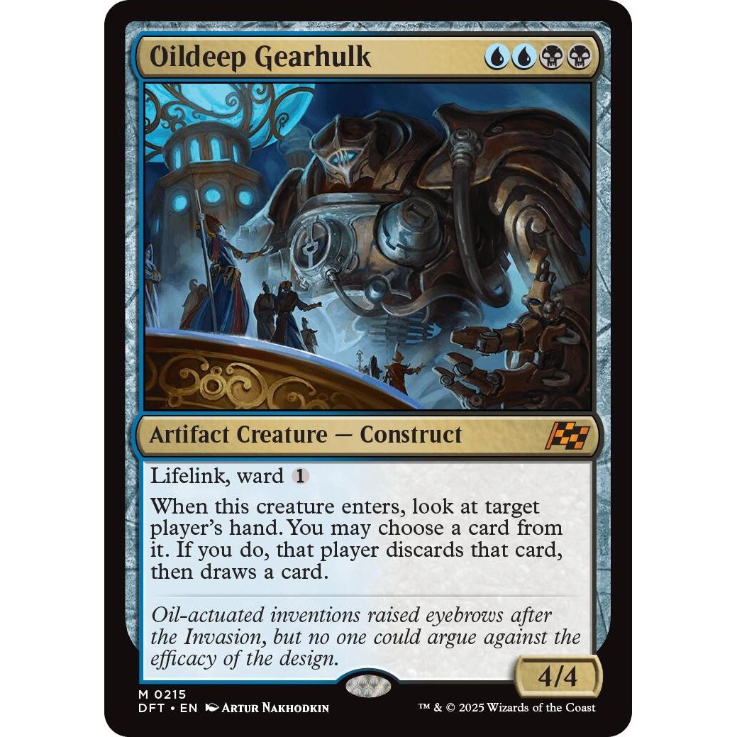 Image for Oildeep Gearhulk (215) (DFT) - Magic: The Gathering
