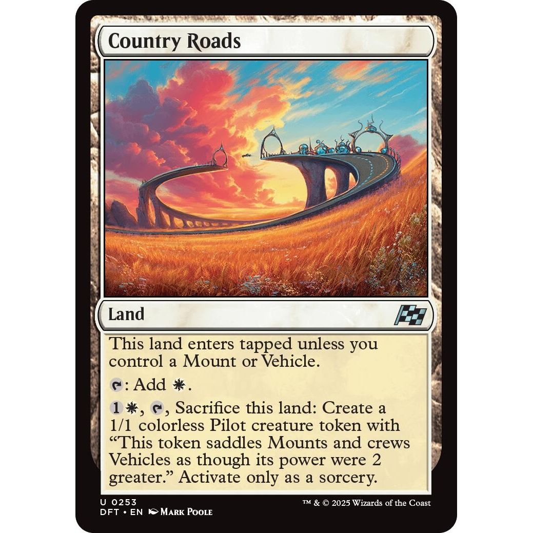 Image for Country Roads (253) (DFT) - Magic: The Gathering