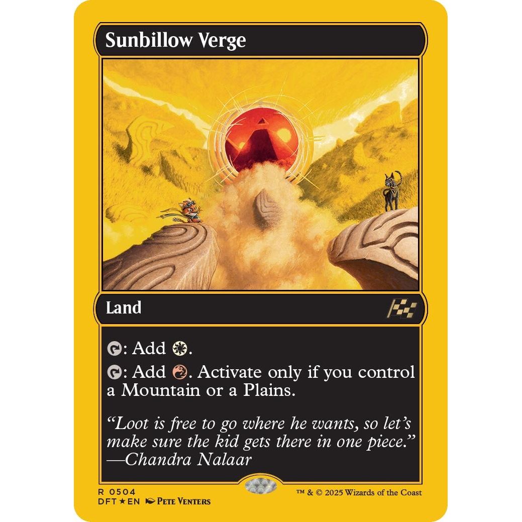 Image for Sunbillow Verge (First-Place Foil) (504) (DFT) - Magic: The Gathering
