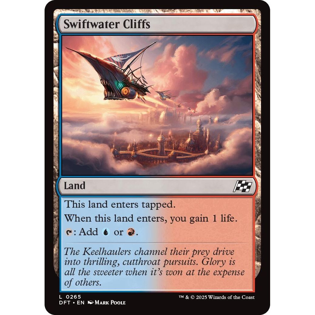 Image for Swiftwater Cliffs (265) (DFT) - Magic: The Gathering