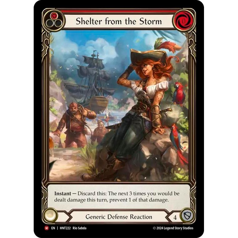 Image for Shelter from the Storm (Extended Art) (HNT222) - Flesh and Blood TCG