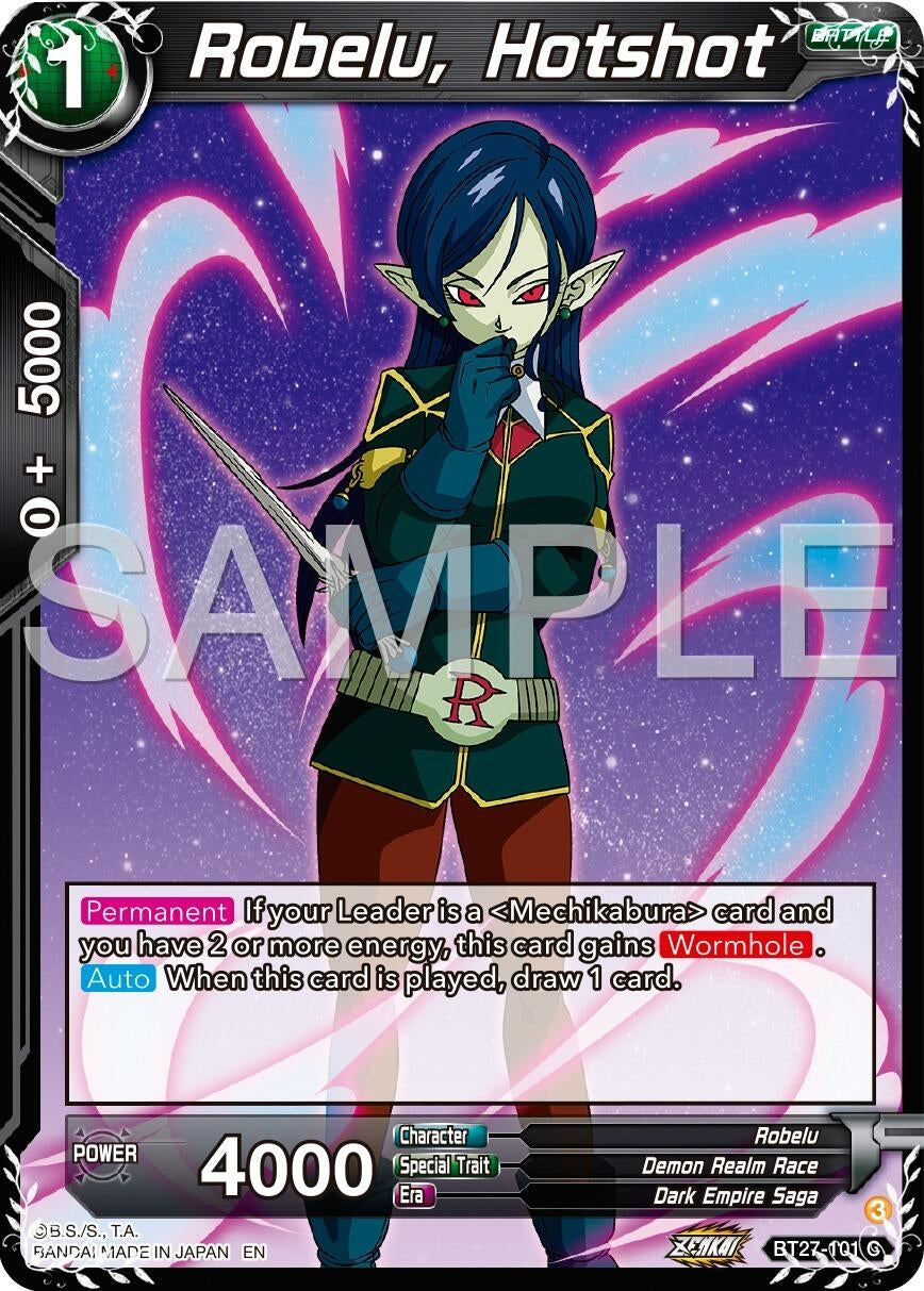 Image for Robelu, Hotshot (BT27-101) (BT27) - Dragon Ball Super: Masters