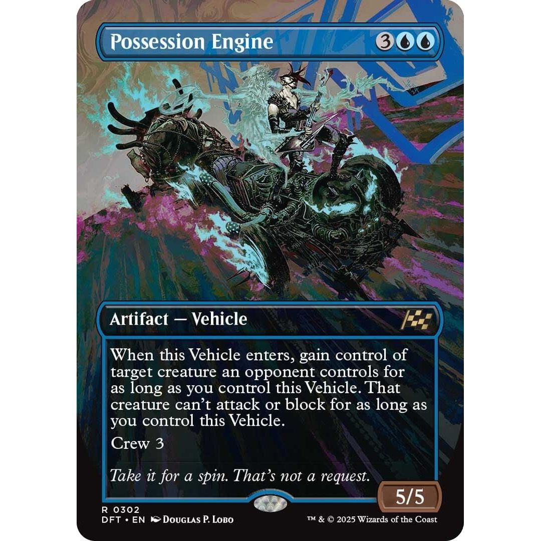 Image for Possession Engine (Borderless) (302) (DFT) - Magic: The Gathering