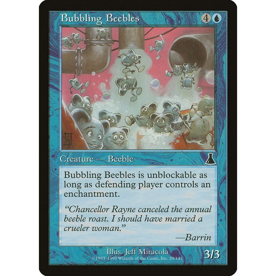 Image for Bubbling Beebles (29) (UDS) - Magic: The Gathering
