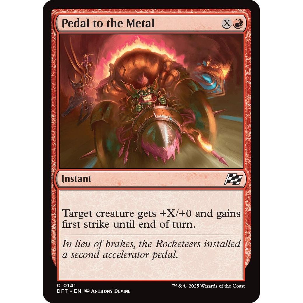 Image for Pedal to the Metal (141) (DFT) - Magic: The Gathering