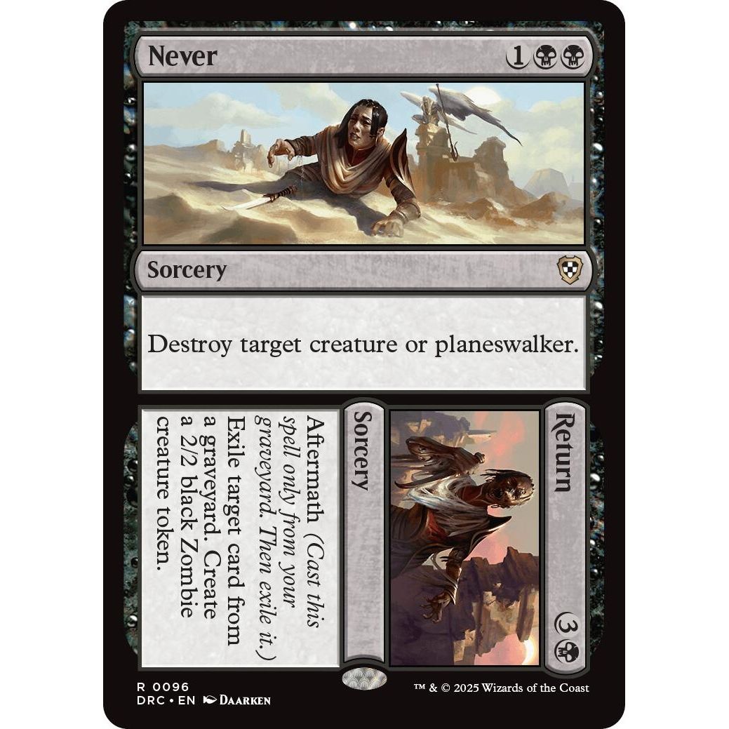 Image for Never // Return (96) (DRC) - Magic: The Gathering