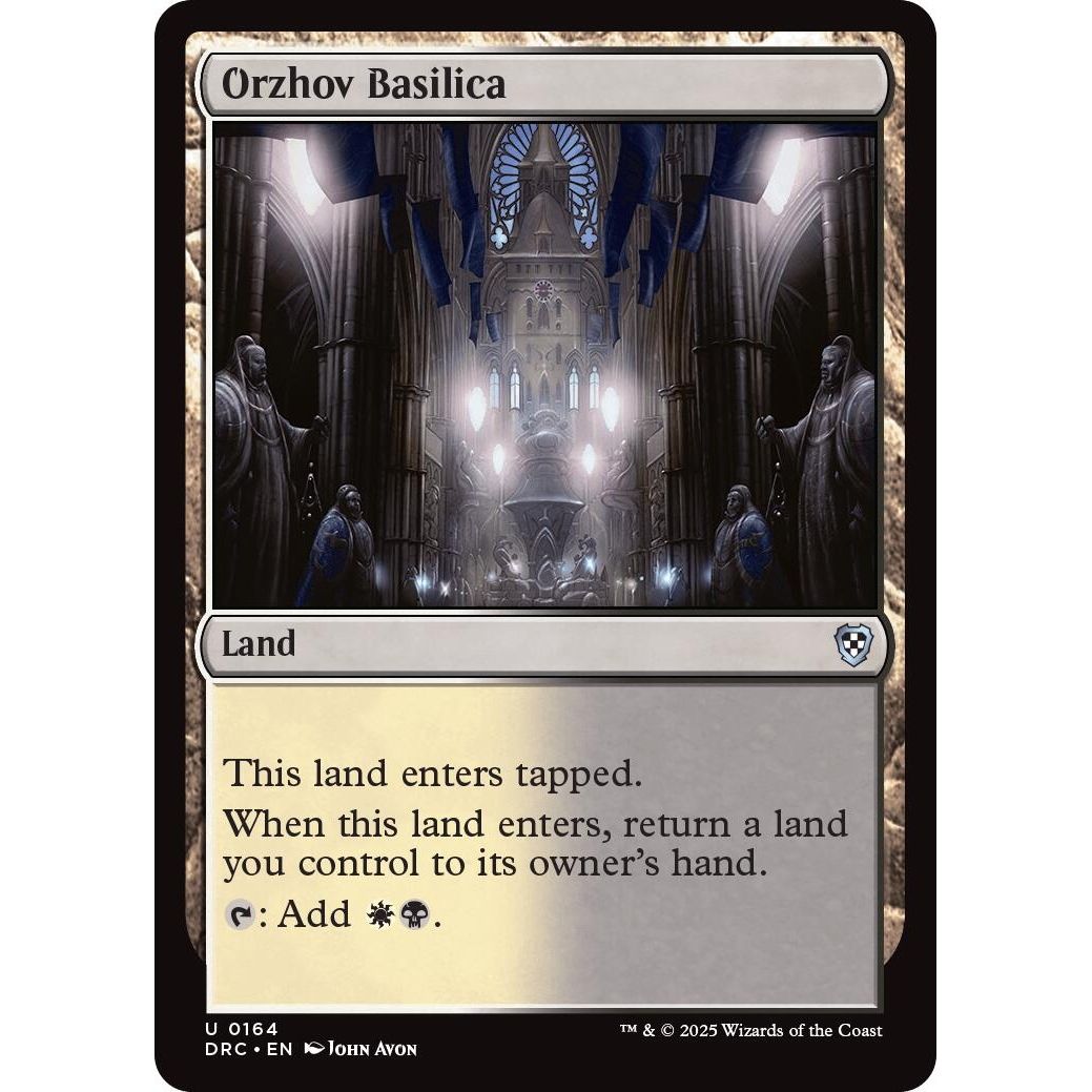 Image for Orzhov Basilica (164) (DRC) - Magic: The Gathering