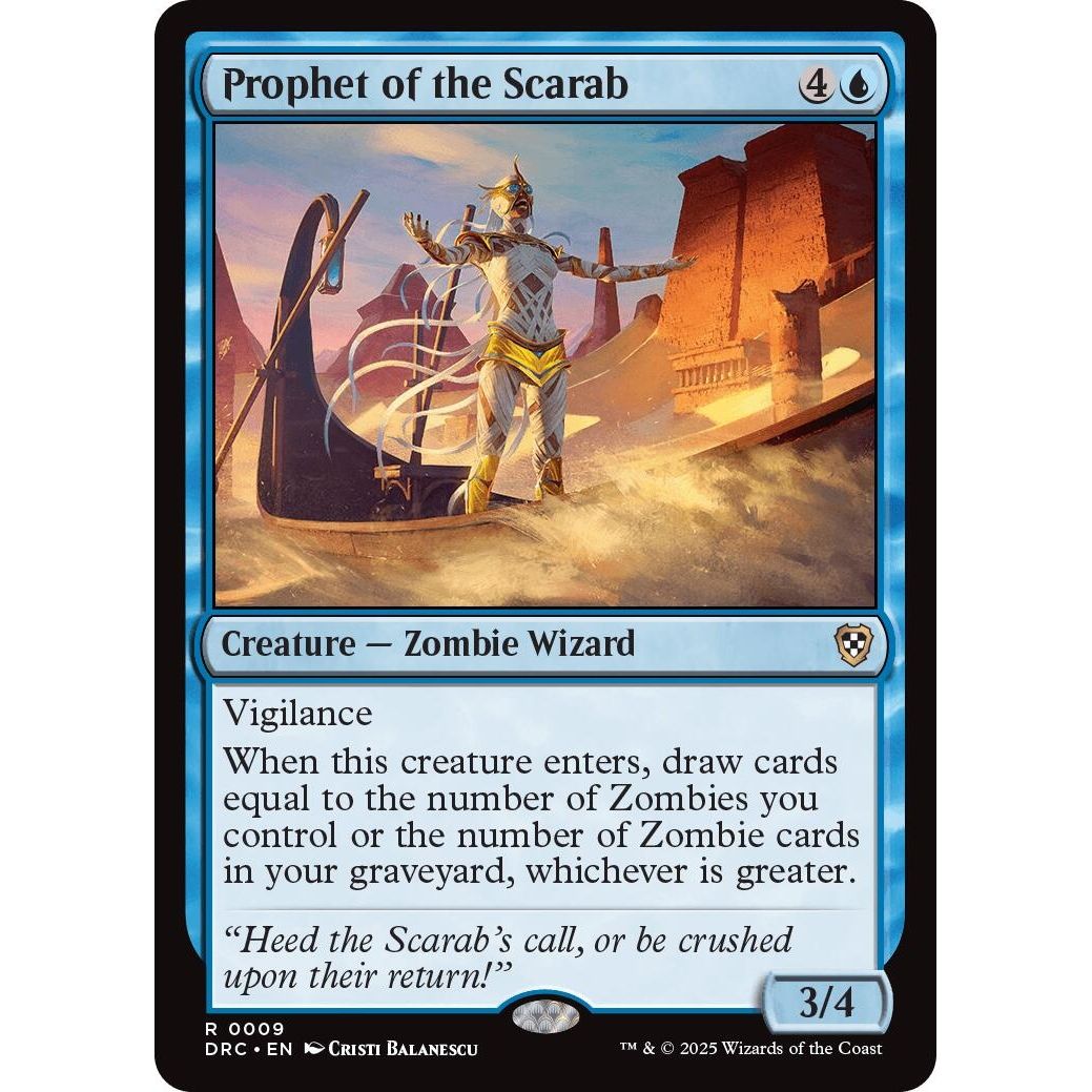 Image for Prophet of the Scarab (9) (DRC) - Magic: The Gathering